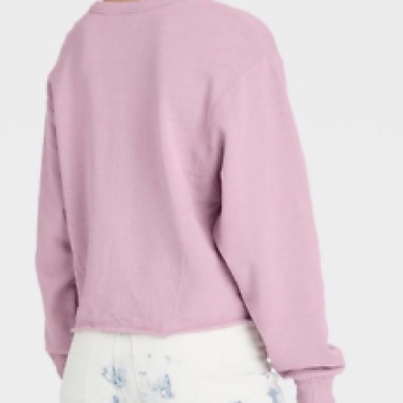 Universal Threads Purple Sweatshirt - Picture 3 of 5